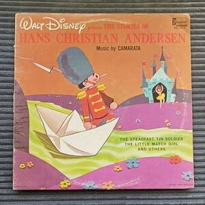 Walt Disney The Stories Of Hans Christian Andersen Vintage Vinyl Record